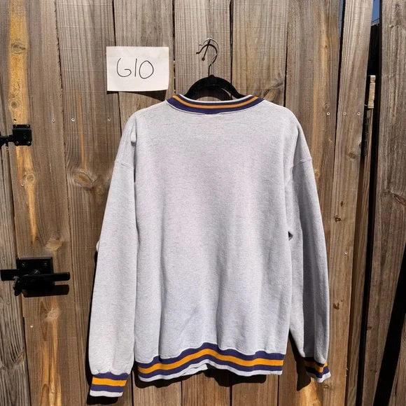 Vintage 1994 Minnesota Vikings Crewneck sweatshirt on a Nutmeg tag Size XL - Picture 6 of 7